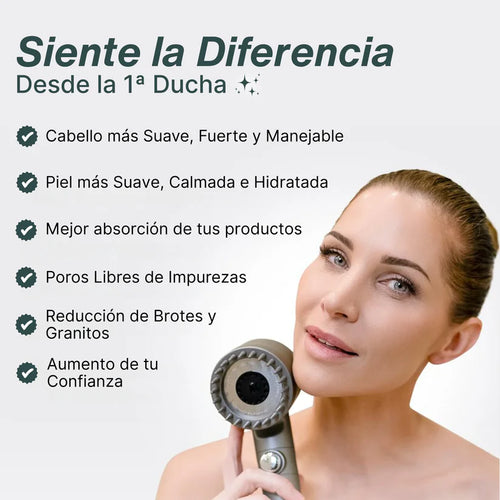 Cuida tu piel y tu cabello en cada ducha con Lumexia™