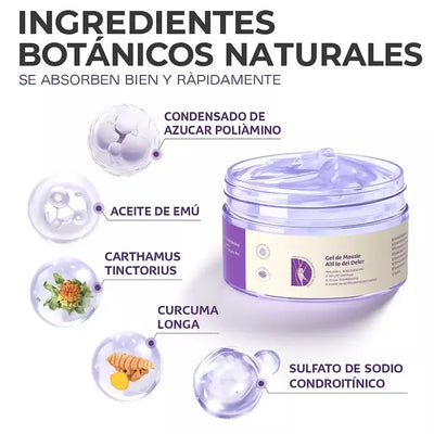 Gel de masaje Calmante para el Dolor