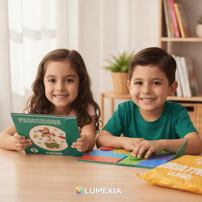 Libro Montessori Didáctico Magnético de Fracciones - Lumexia