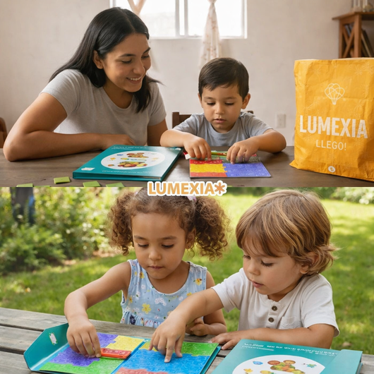 Libro Montessori Didáctico Magnético de Fracciones - Lumexia