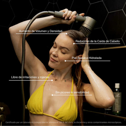 Cuida tu piel y tu cabello en cada ducha con Lumexia™
