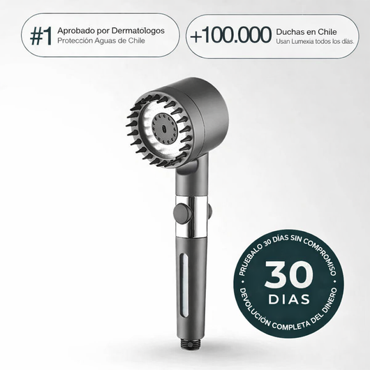 Cuida tu piel y tu cabello en cada ducha con Lumexia™
